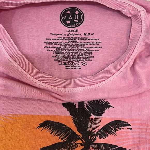 Pink Beachy Tee - Picture 3 of 3